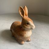 Ceramic rabbit terrine