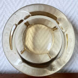 Vintage yellow Murano ashtray, 1970