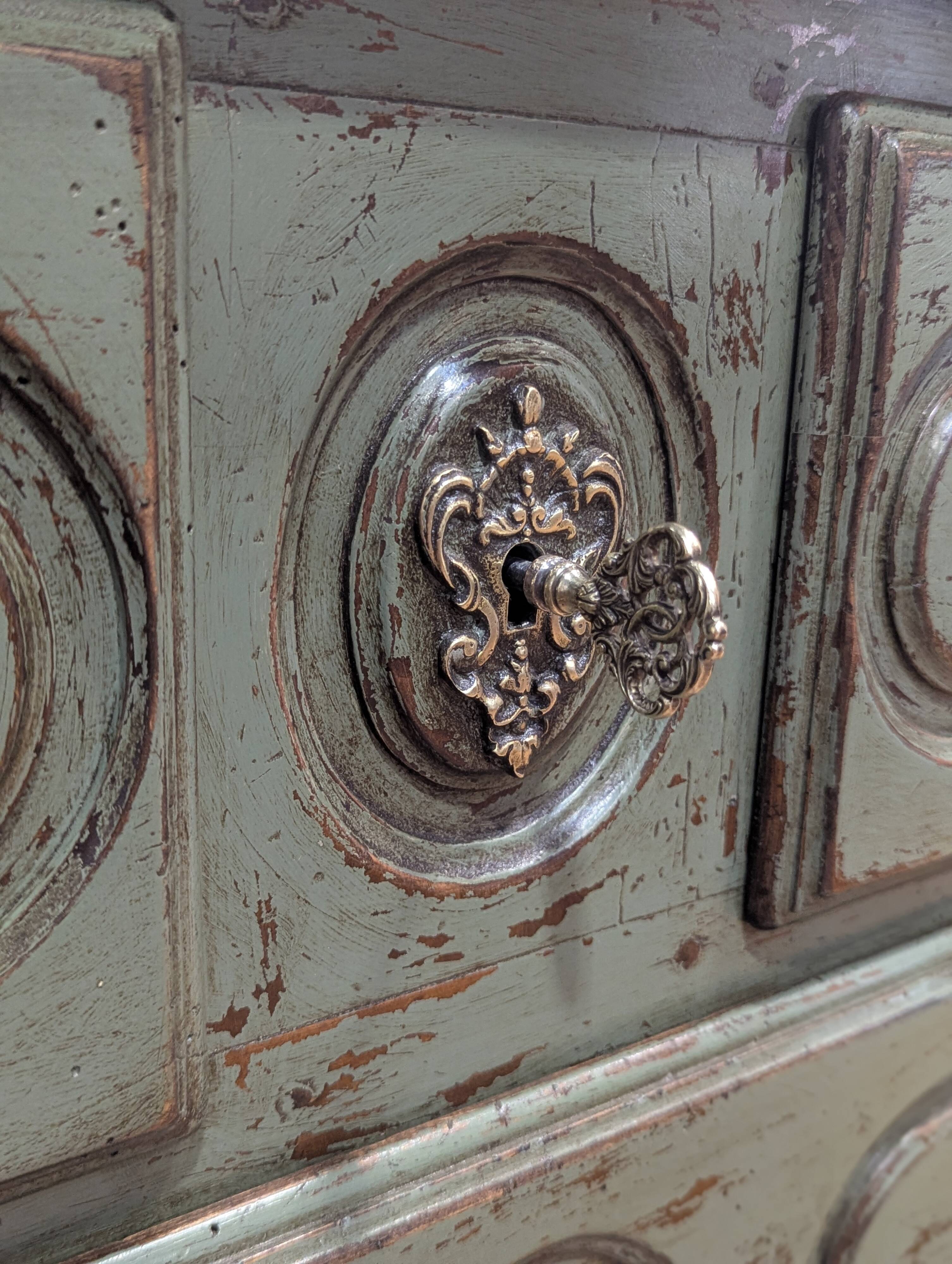 Louis XVI oak chest of drawers