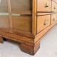 Solid Oak Haberdashery Glass Showcase with 16 Drawers – ca. 1940s