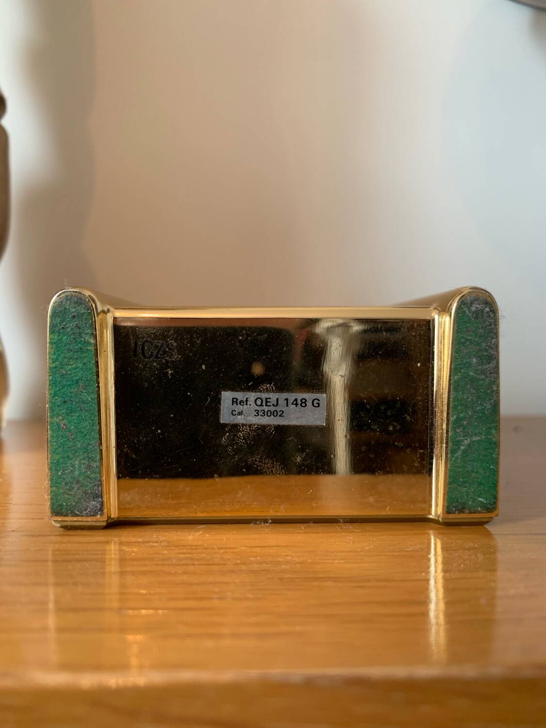 Seiko vintage gold quartz alarm clock