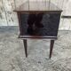 Vintage 1950s-60s Mahogany Veneer Wood Nightstand