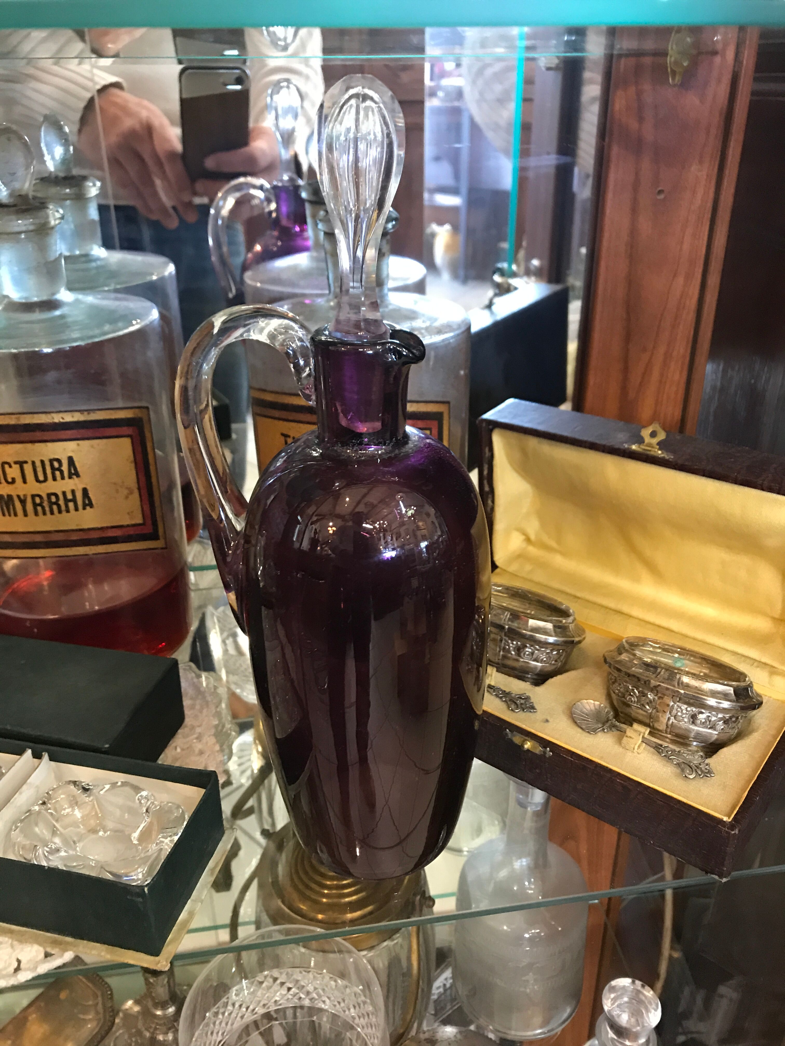 Purple Crystal decanter
