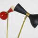 Tripod lamp in the style of Italian creations of the 50s