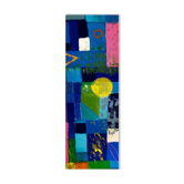 Tableau Abstrait Bleu