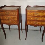 Pair of Louis XV style bedside tables
