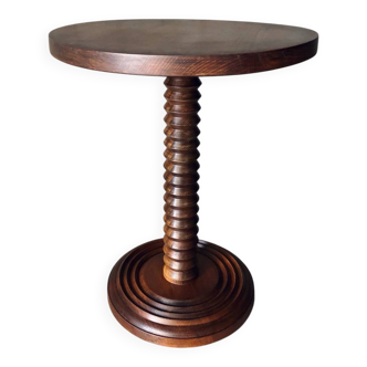 Vintage French gueridon by Charles Dudouyt