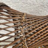 Pair of rattan stool