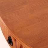 Bar cabinet in light wood attributed to Paolo Buffa, 1940s