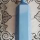 Bouteille céramique bleue