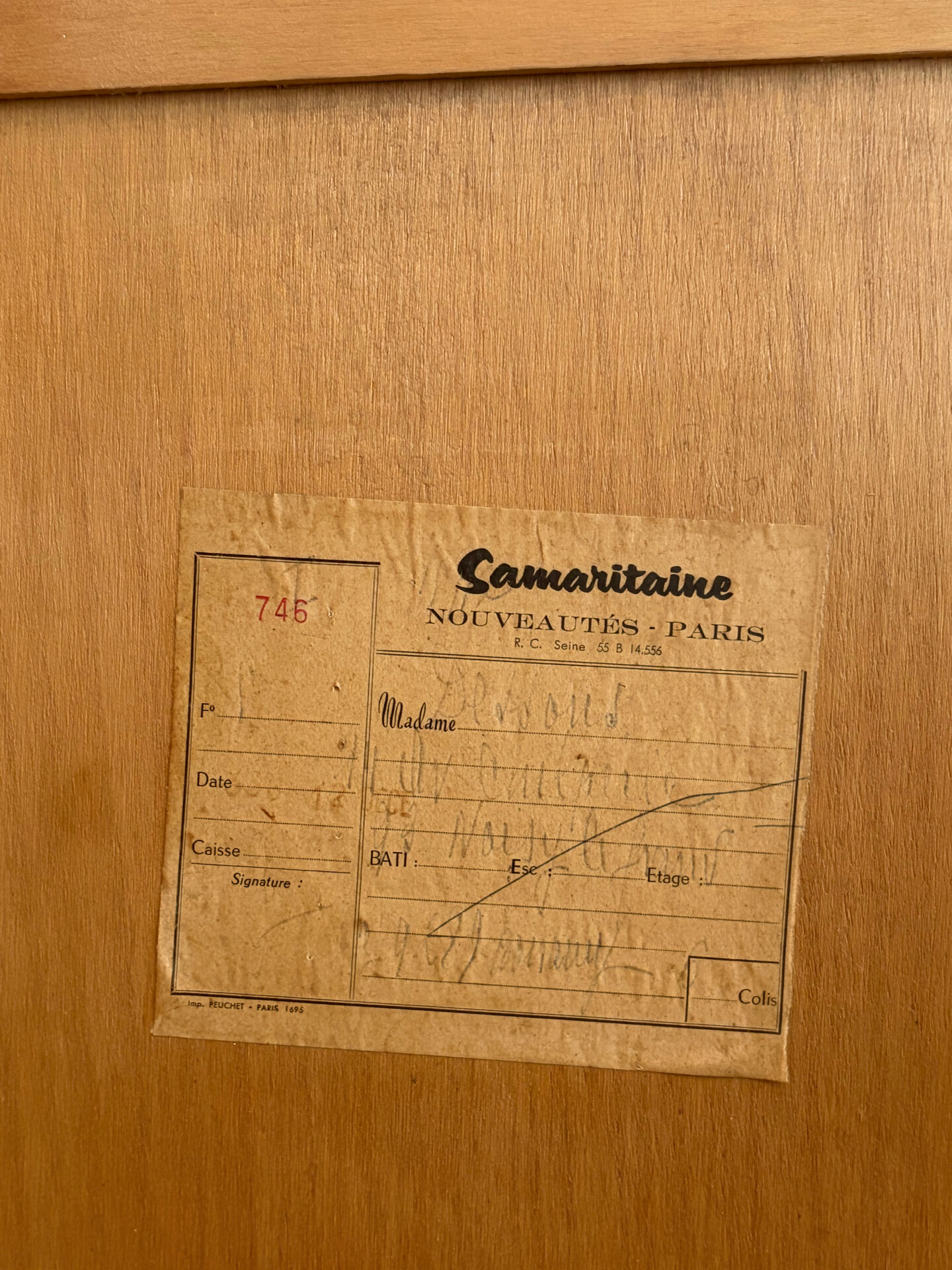 Vintage chest of drawers / dresser La Samaritaine