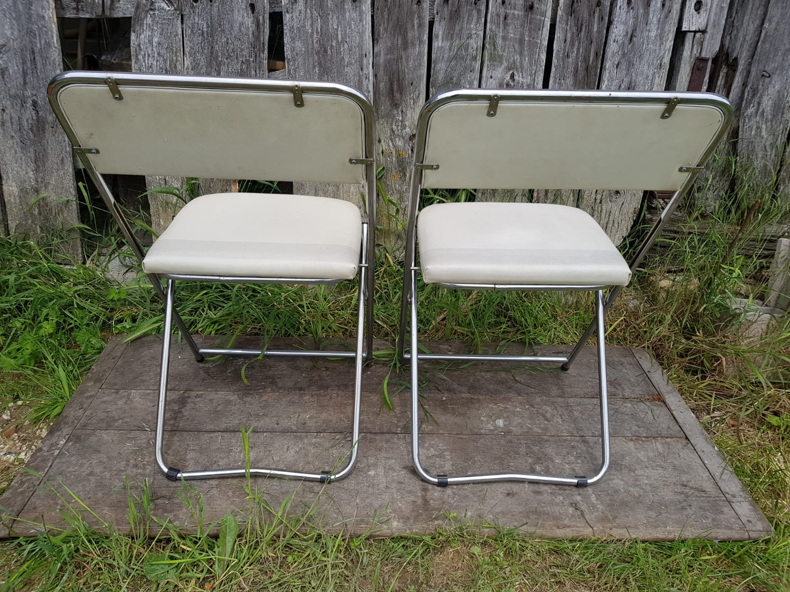 Pair lafuma chairs