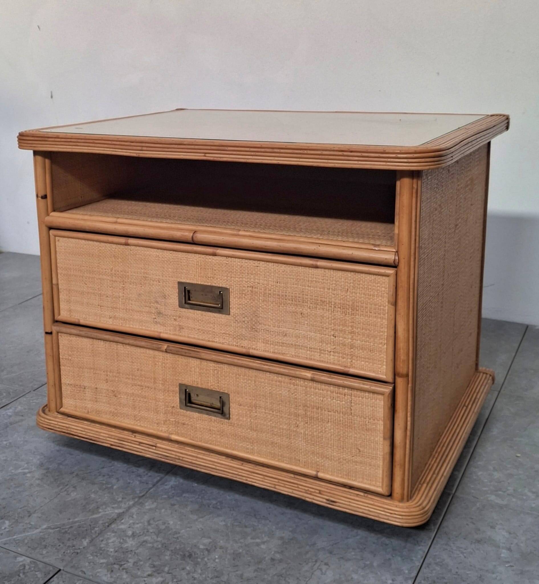 Vivai del Sud night table, 1970s