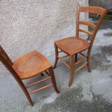 Pair of wooden chairs from the 1920s