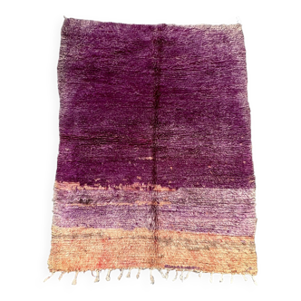 Moroccan rug Beni M'guild purple - 234 x 184 cm
