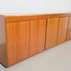 Enfilade en teck danois vintage, années 1960