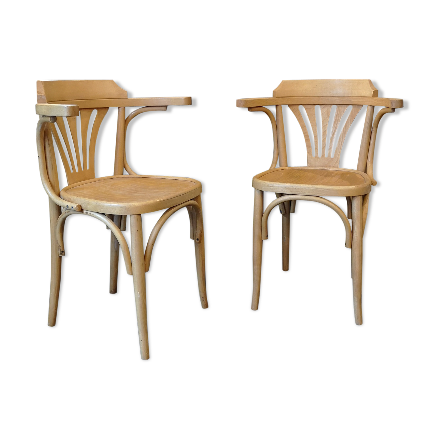 Pair of bistro chairs
