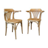 Pair of bistro chairs
