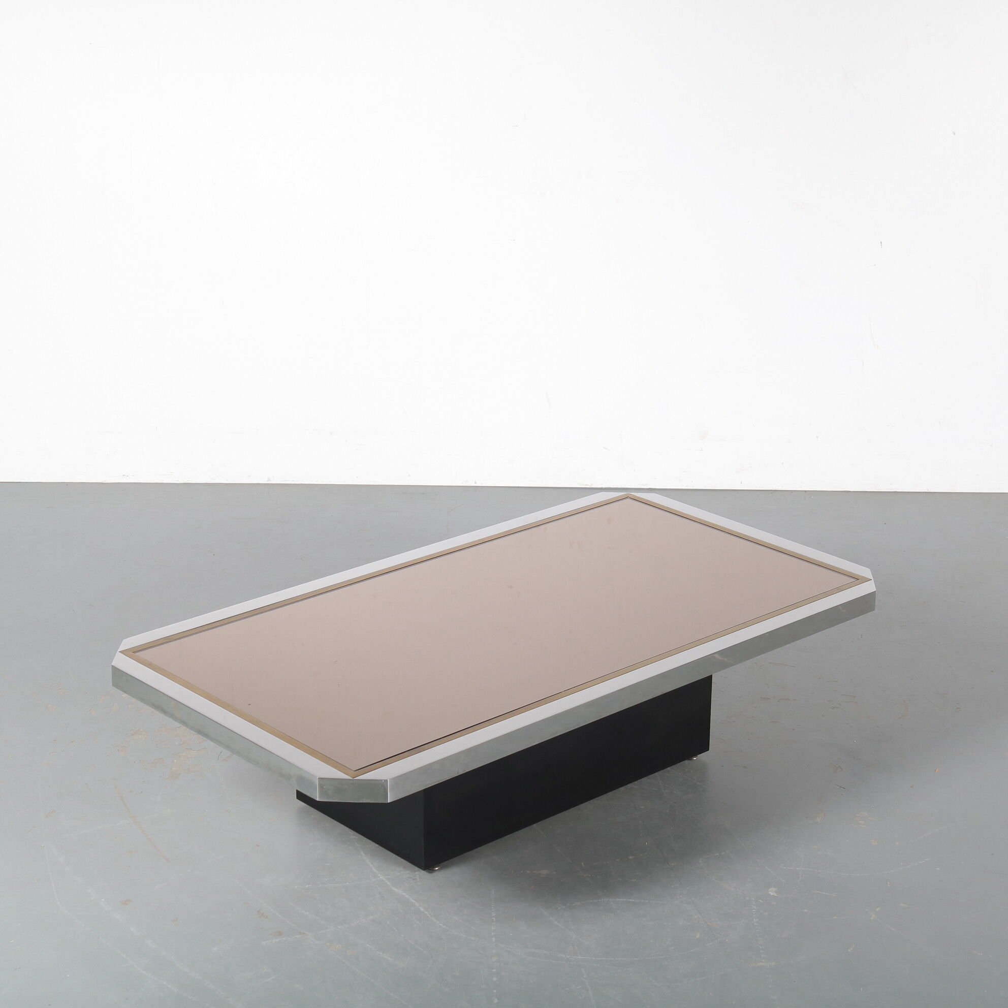 1970s Coffee table by Belgo Chrom, Belgium