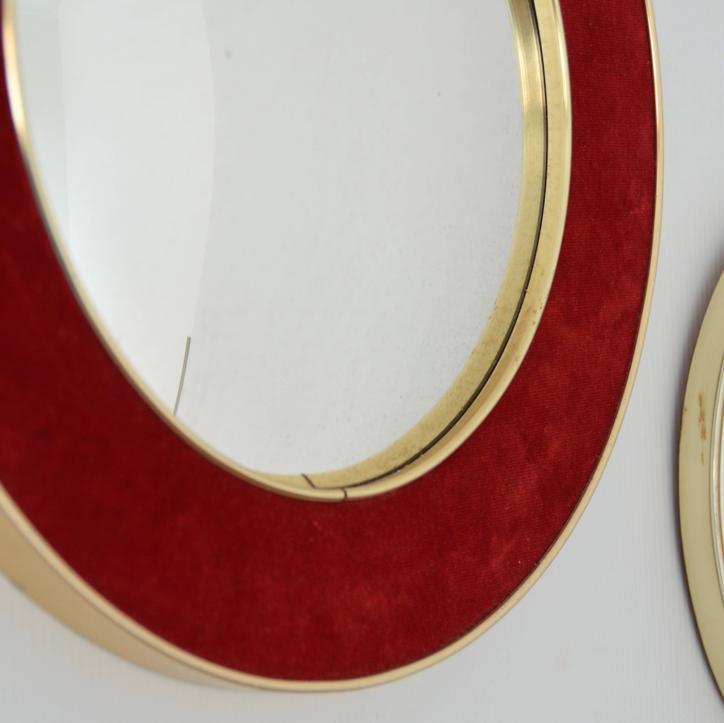 Lot de 3 miroirs bombés / convexe / oeil de sorcière artilux vintage 1960s