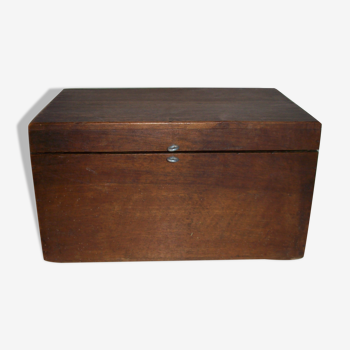 Old wooden box