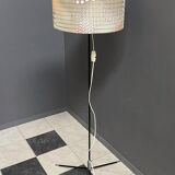 VEB Floor lamp 1960s black tripod base