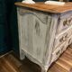 Louis XV chest of drawers in patinated oak