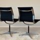 Model EA 105 aluminium chairs by Eames for Herman Miller, 1970s, set of 2