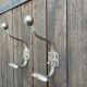 Bistro wall-mounted coat rack