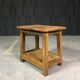 Old wooden workshop stool