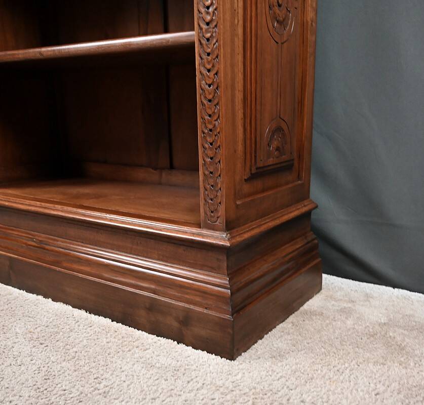 Small Walnut Library – Early 20th Century