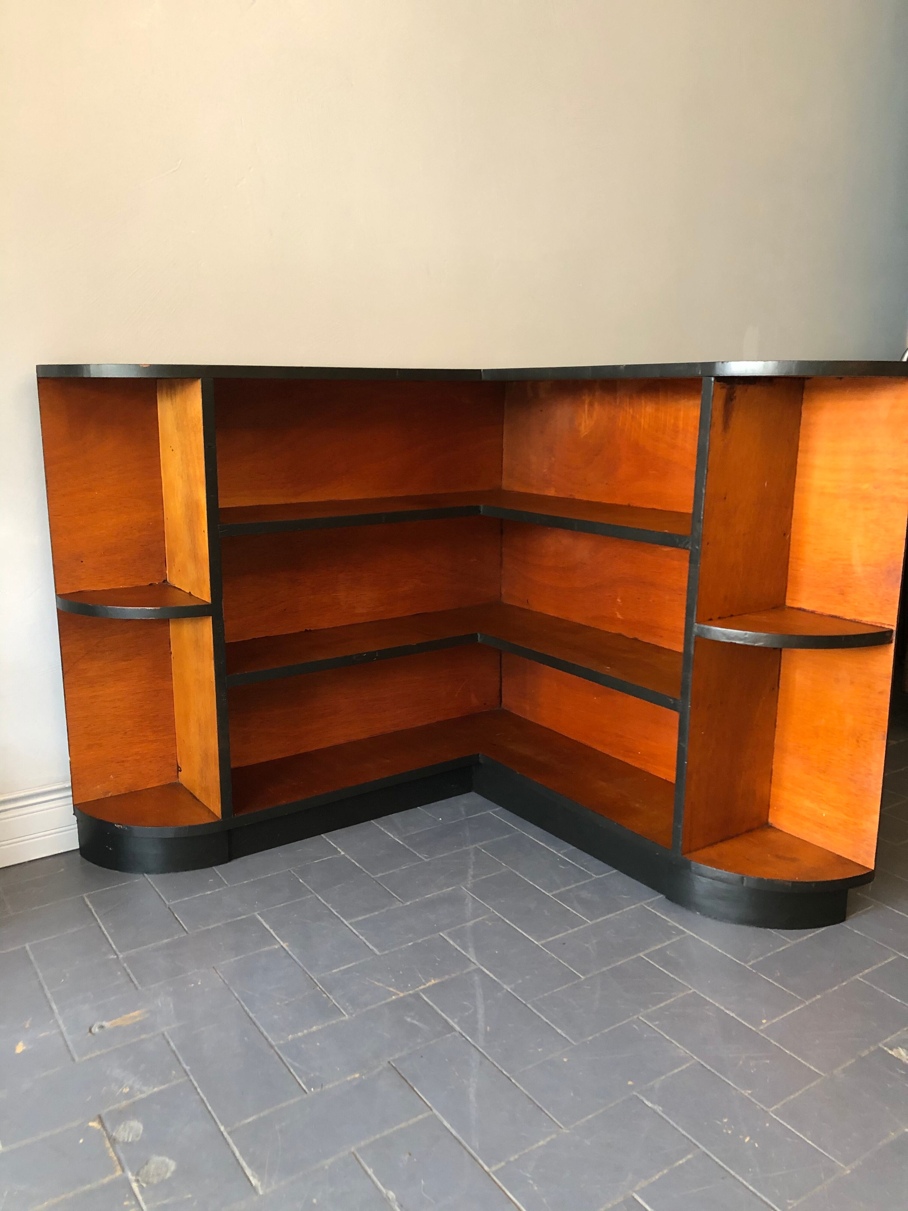 Vintage corner shelf