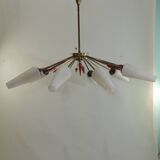 Lustre/Arlus Lunel/ français ancien du milieu du siècle dernier/10 feux