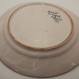 Old HENRIOT Quimper plate / Breton character