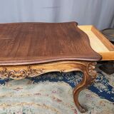 Regency-style dining table.