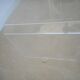 set of 2 vintage plexiglass side or bedside tables 1970