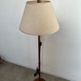 2 old adjustable floor lamps temde design in vintage scandinavian solid teak