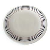 Set of 4 Vintage Primula Dinner Plates – Made in Italy – White Ceramic with
