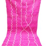 Berber carpet beni ouaraion pink 253x153 CM