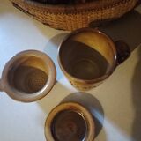 Tasse tisane en grès vintage