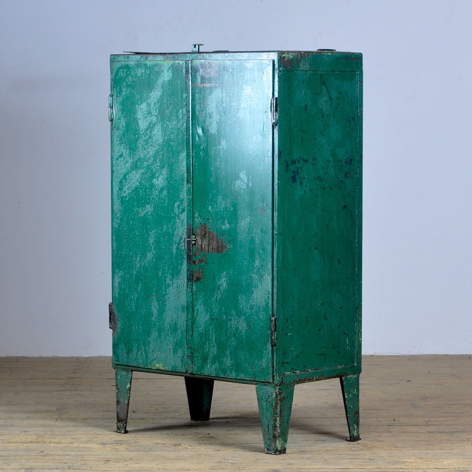 Industrial Iron Cabinet, 1960s