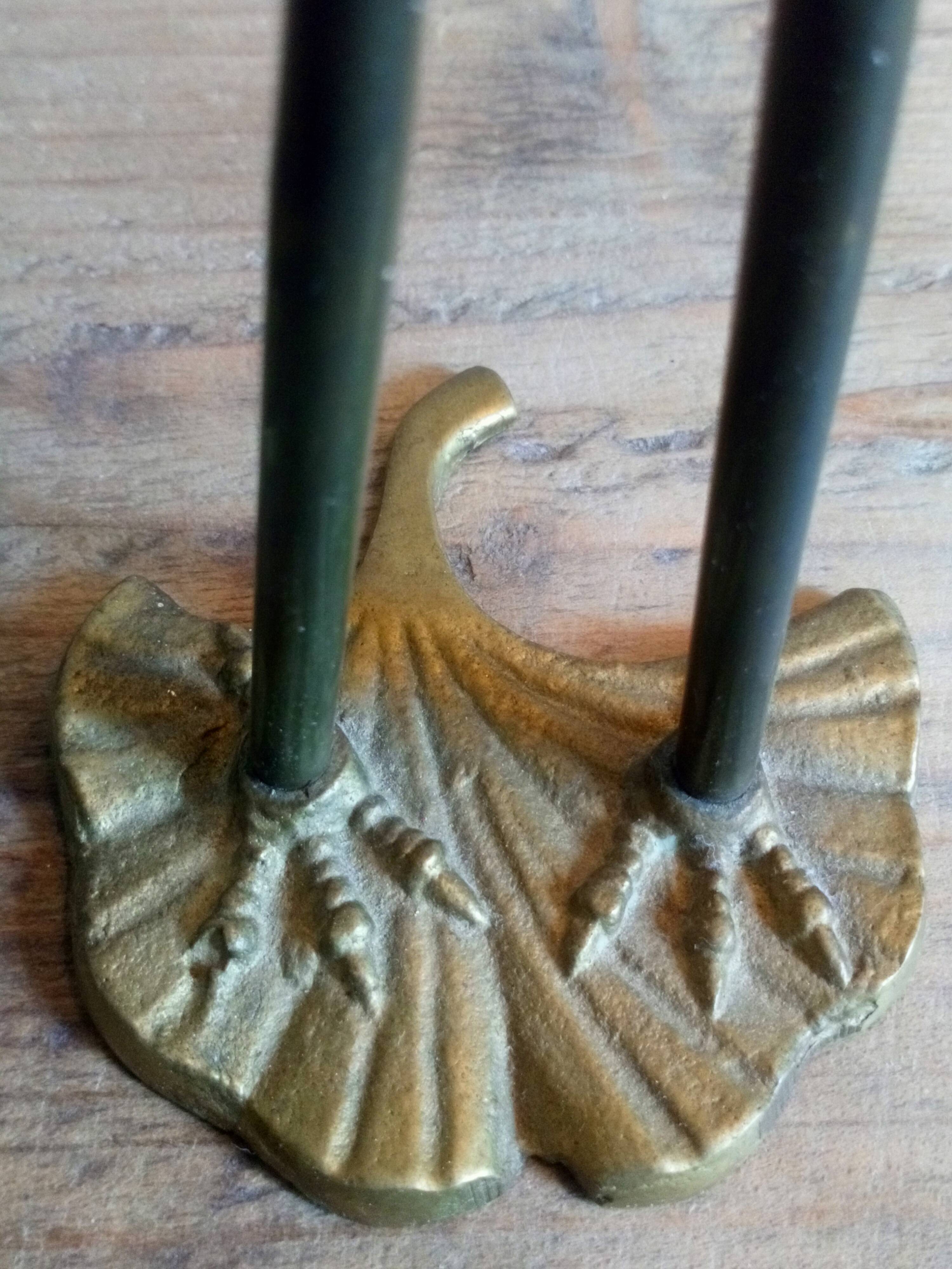 Couple of brass waders