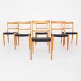Set of 6 Vintage Bruno Mathsson Mimat Mi401 dining chairs, Sweden 1932