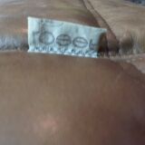 Vintage leather sofa Kashima Ligne Roset by Michel Ducaroy