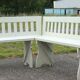 Bancs d'angle ancien, Tchécoslovaquie années 1940