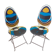 Paire de chaises Haute couture Christian Lacroix