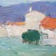 Painting by Nagao Usui "Great Landscape of Provence"