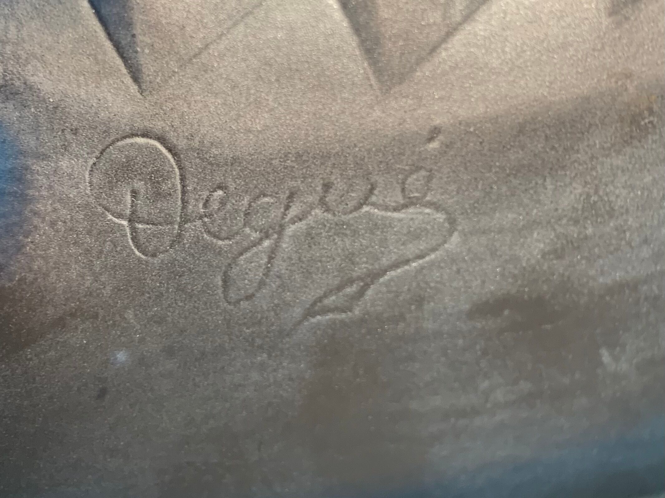 Degué Art Deco hanging lamp