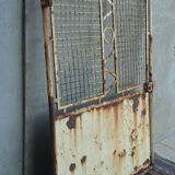 Old wrought iron door