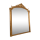 Nineteenth-century shell pediment mirror